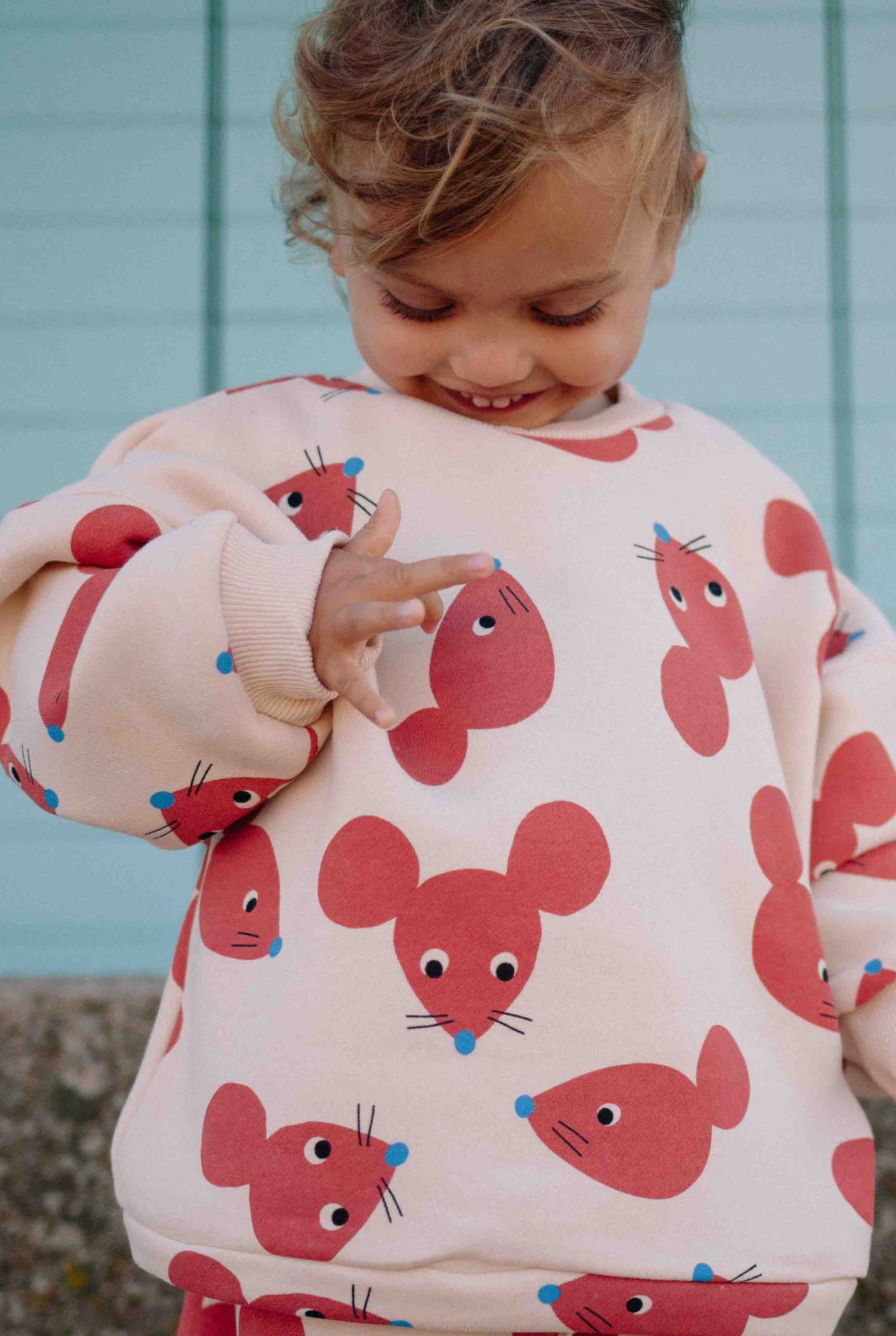 TERRACOTTA FUNNY MOUSE SET