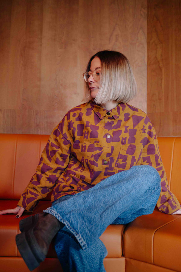 CAFÉ AU MILK DENIM SET WOMAN