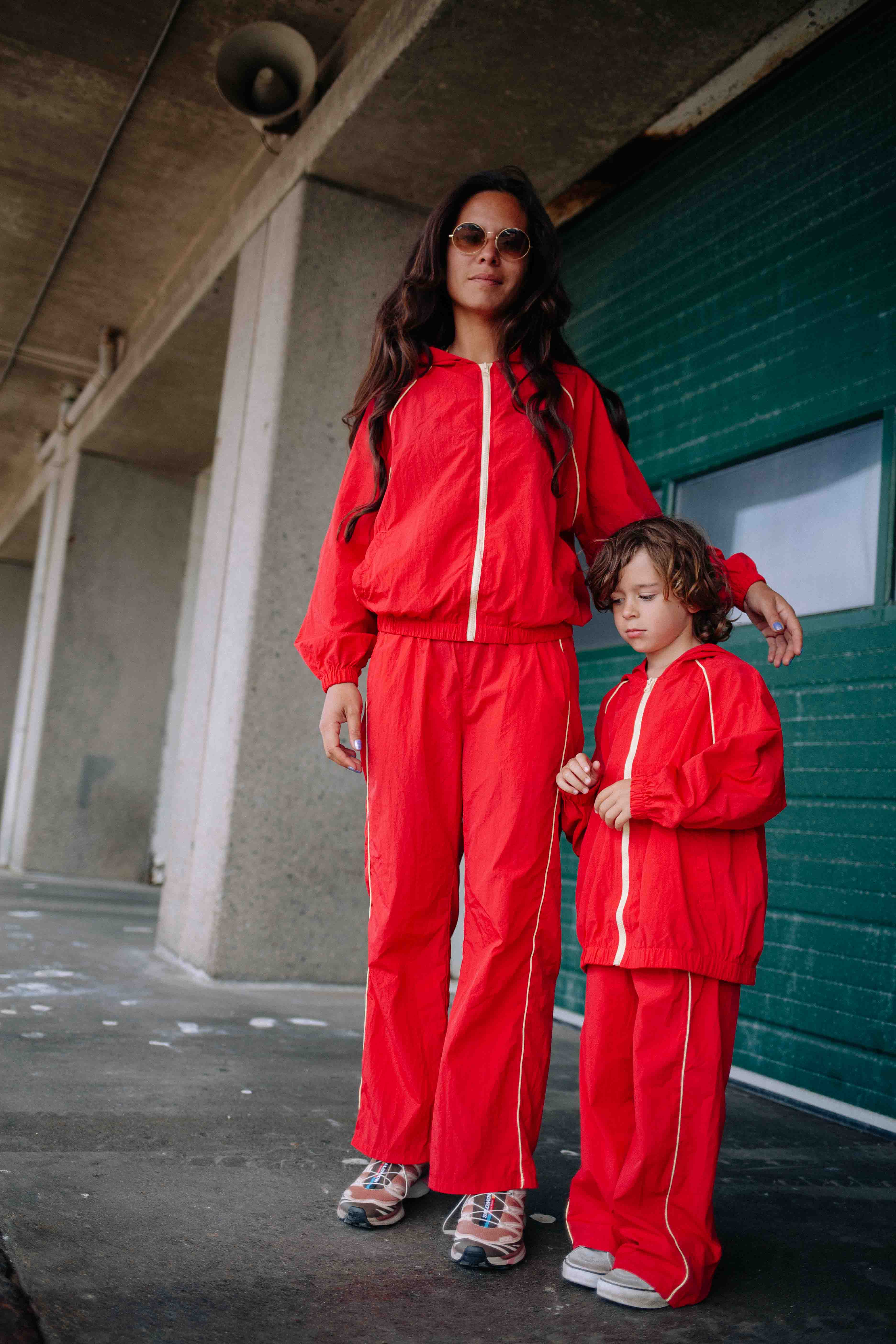 RED SPORTY SET WOMAN