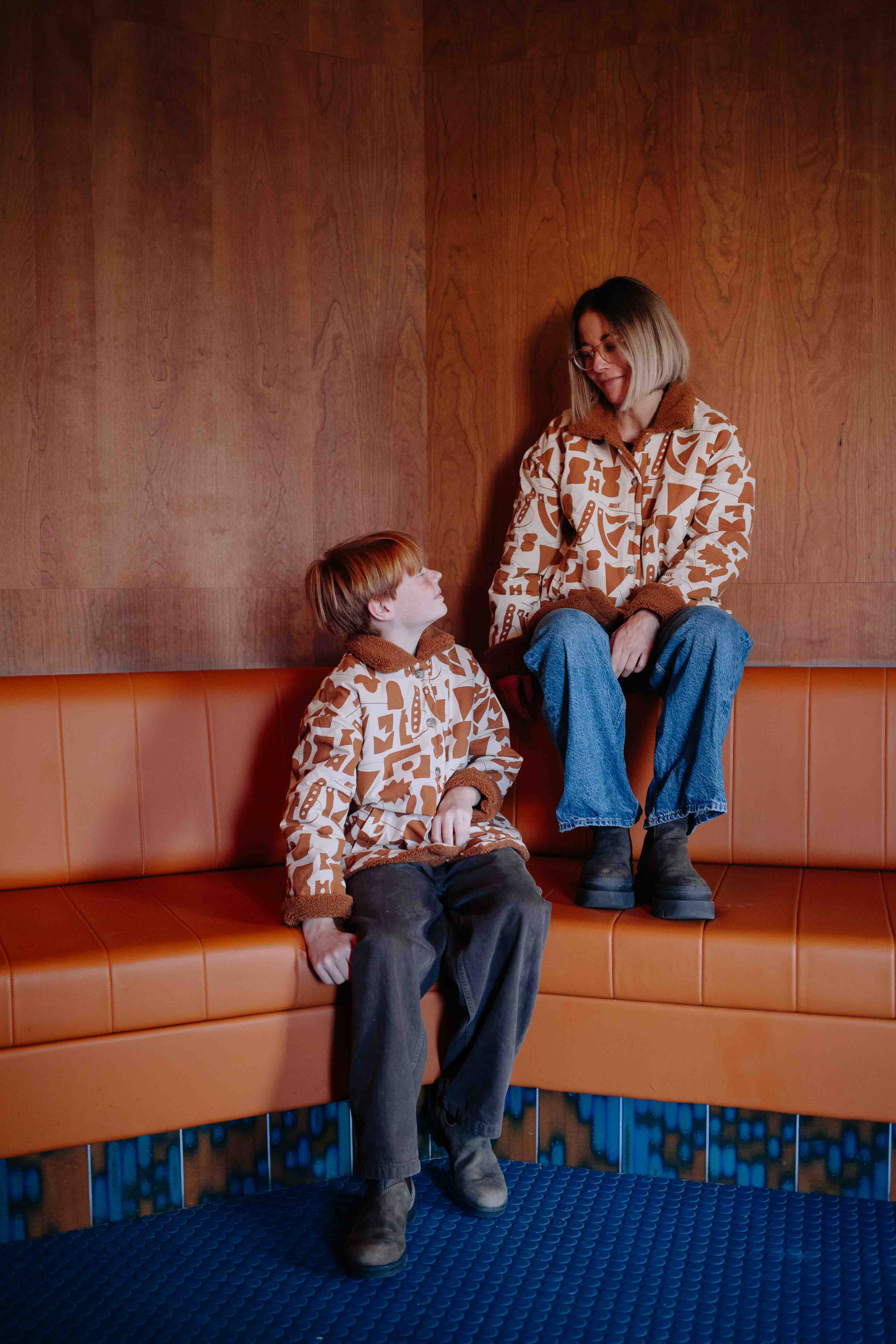 FLUFFY CHOCOLATE MILK COAT