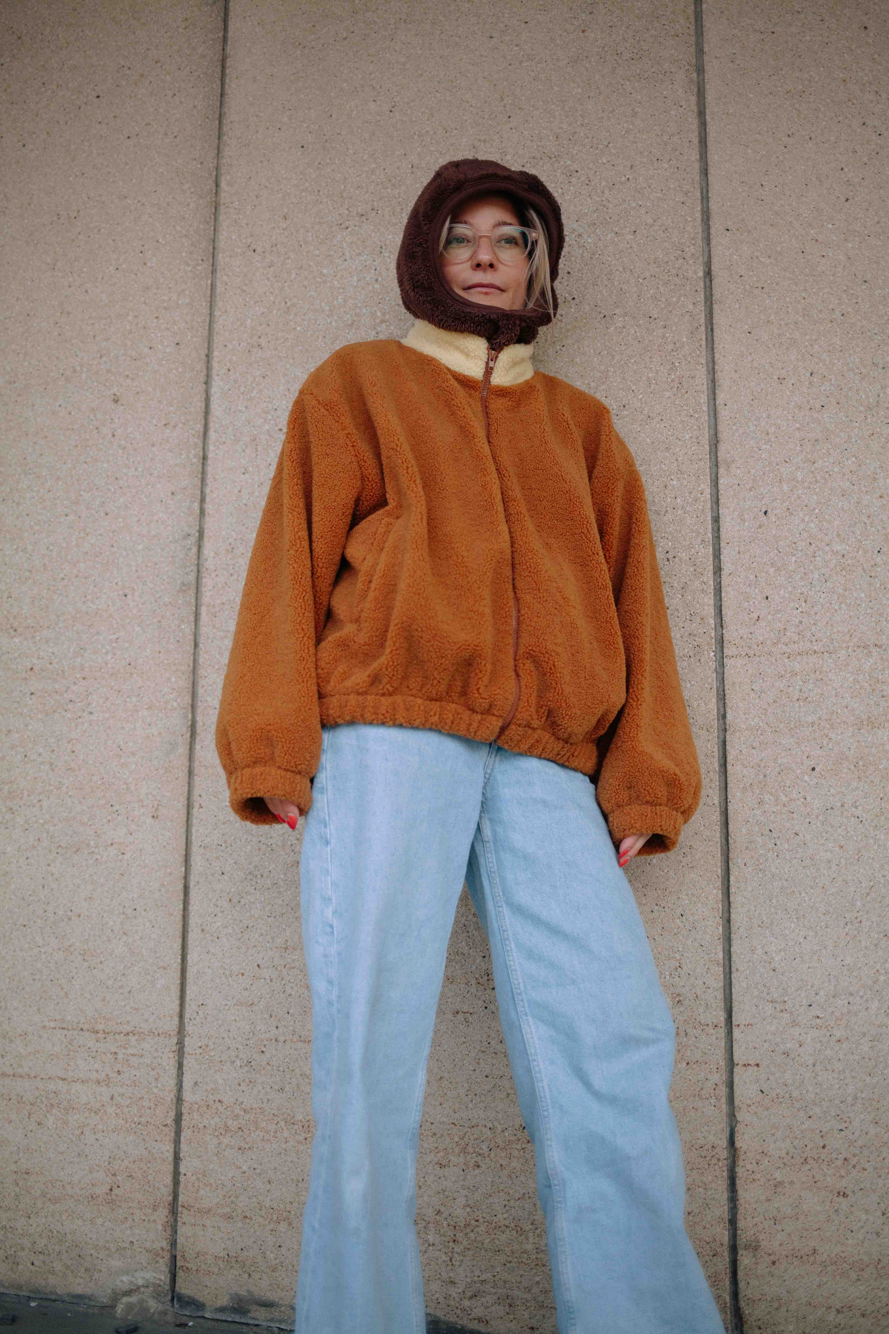 Warm Hug Handmade Balaclava アリソンブラウン 即完品 IMG_8044_71016adc-fcf7-4ad6-
