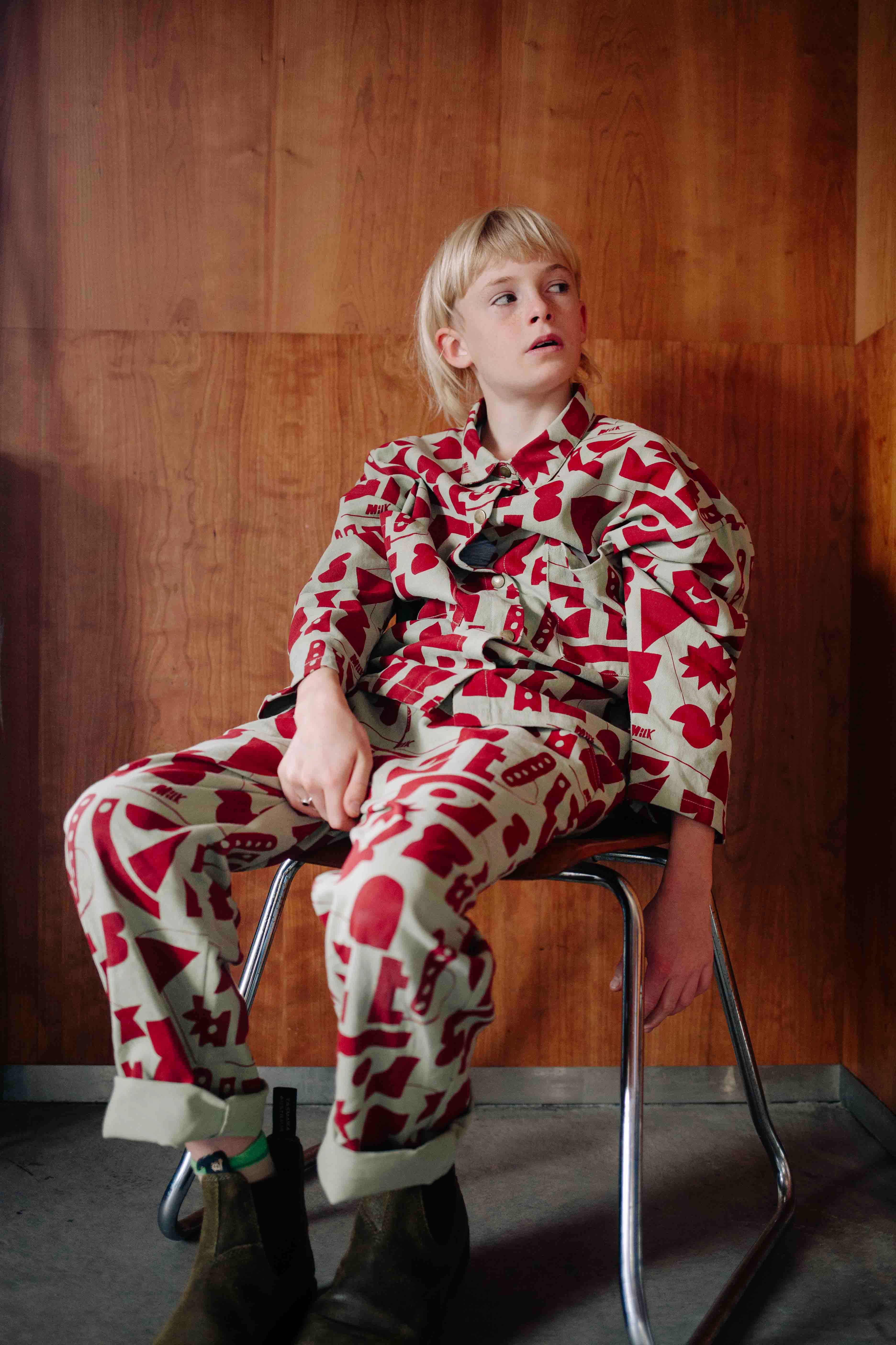 MATCHA MILK DENIM SET