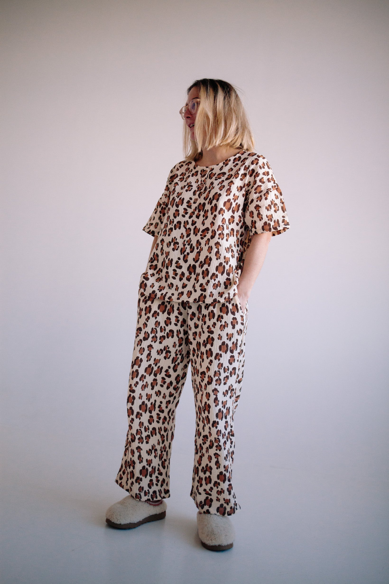MATCHY - ENSEMBLE LEOPARD SUNNY