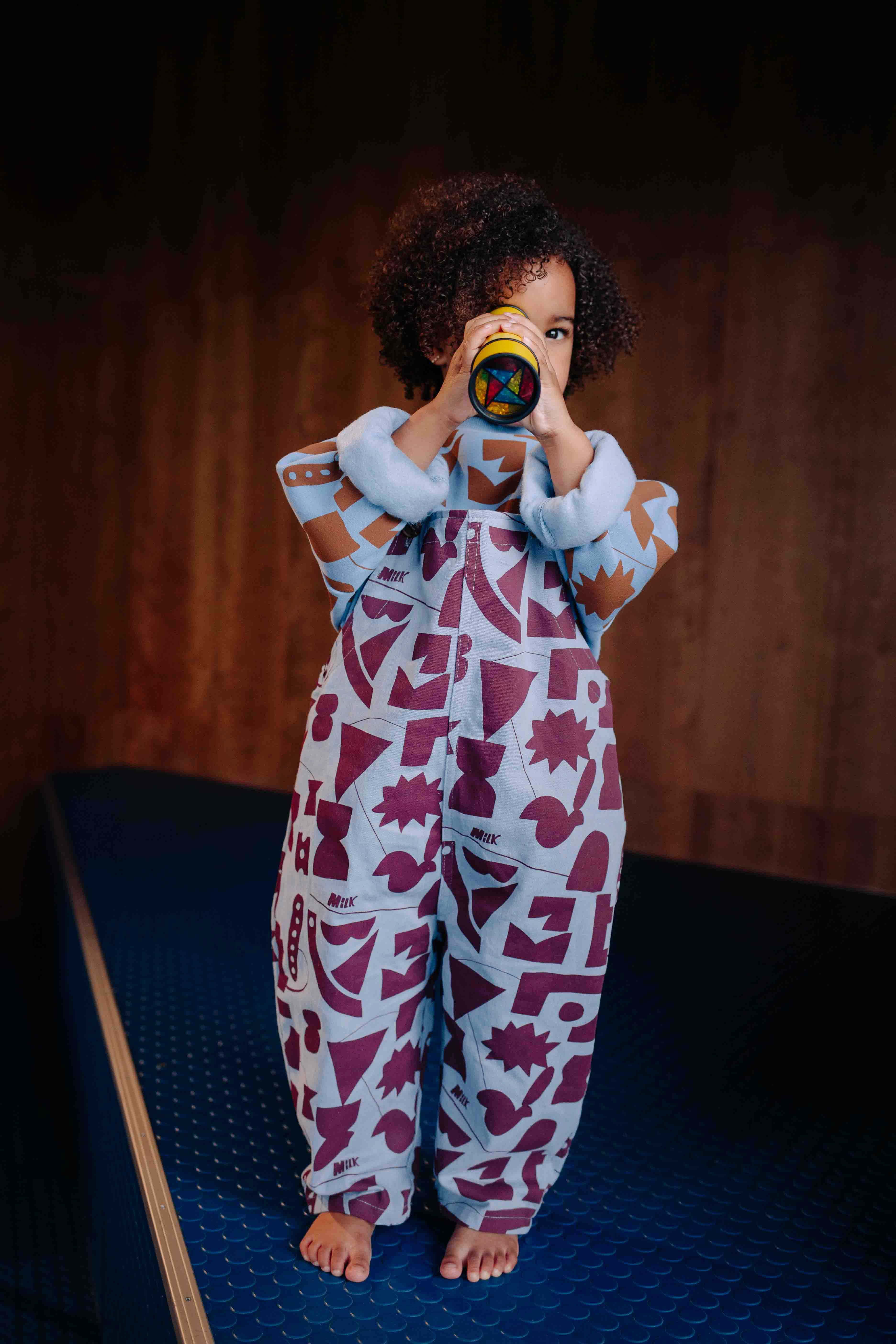 BLUEBERRY MILK OVERALL