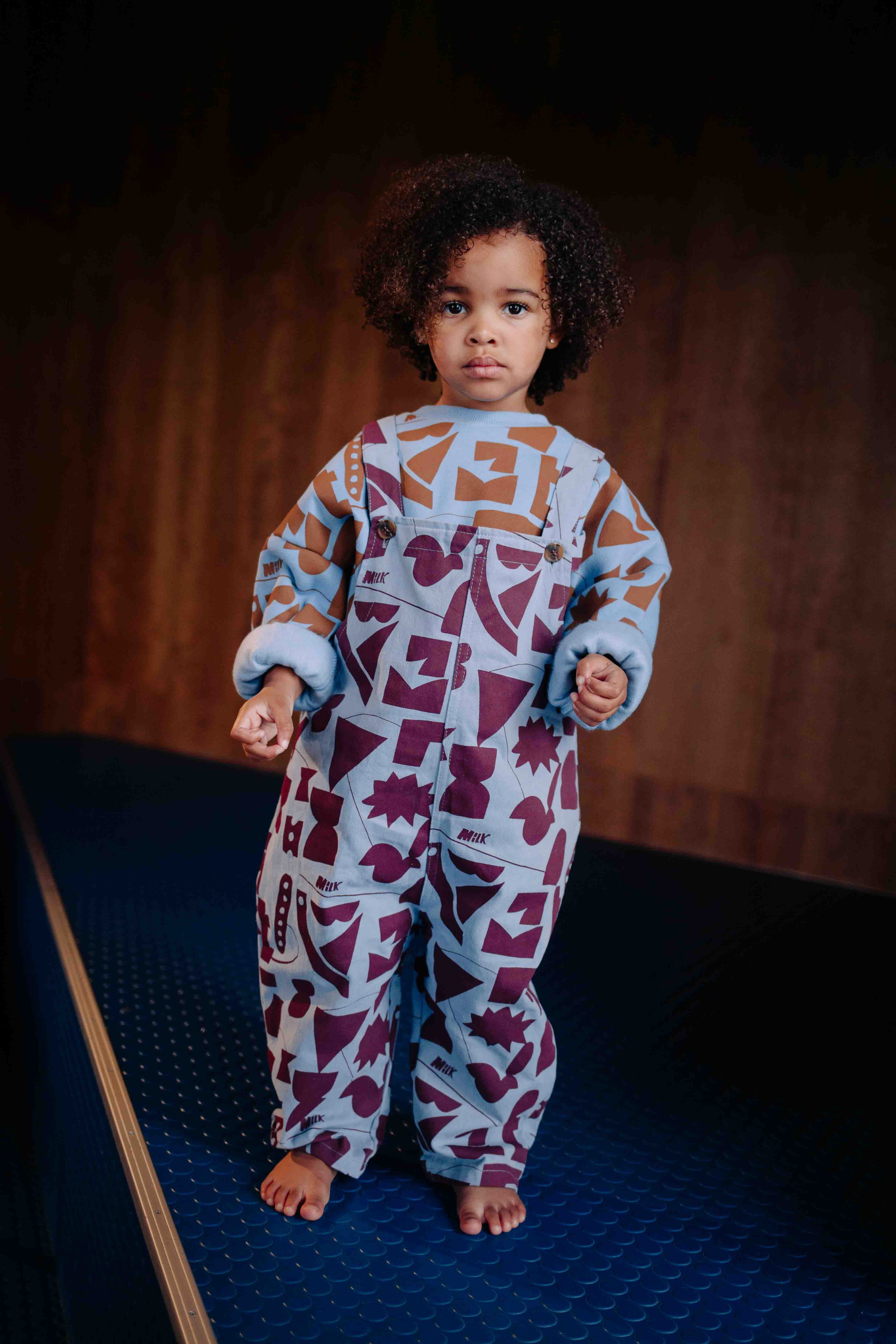 BLUEBERRY MILK OVERALL