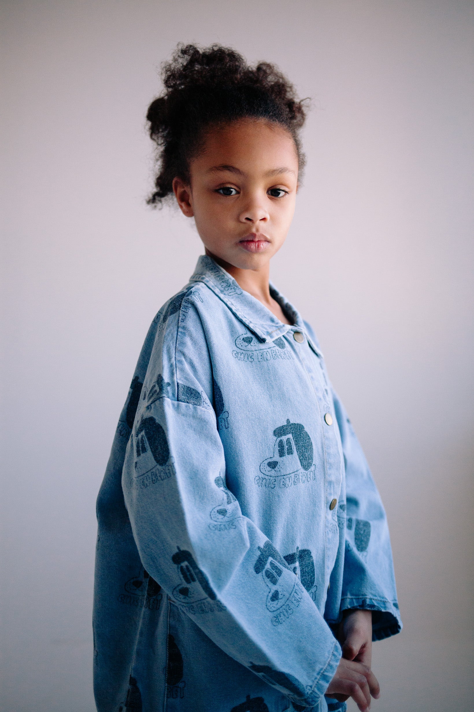 ENSEMBLE DENIM BERET