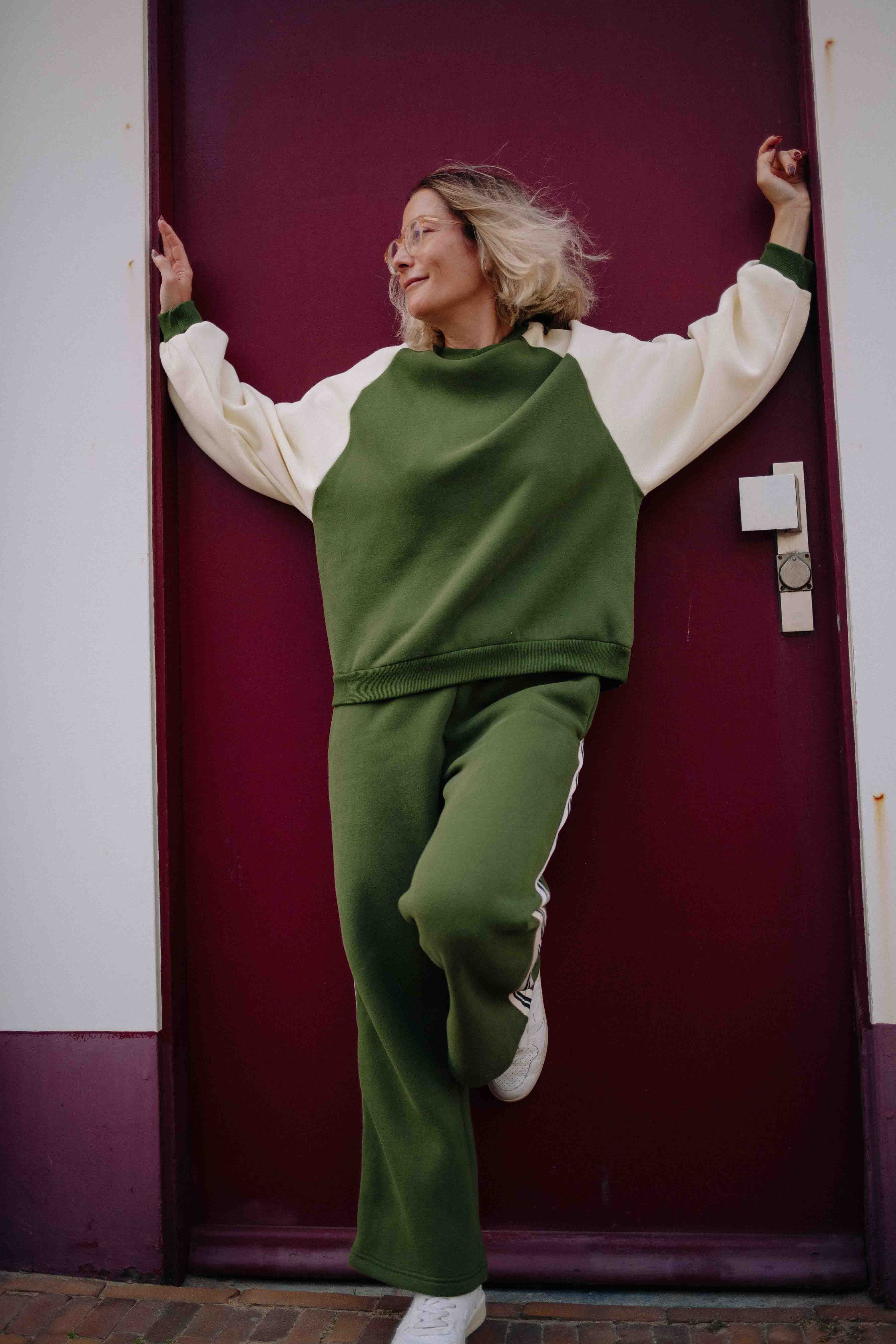 OLIVE RETRO SET WOMAN