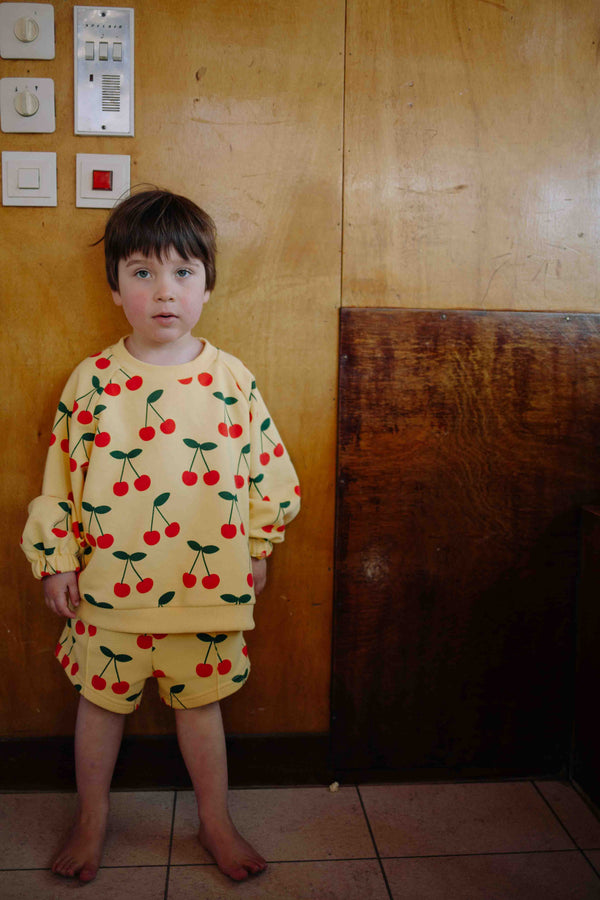 CHERRY SHORT SET