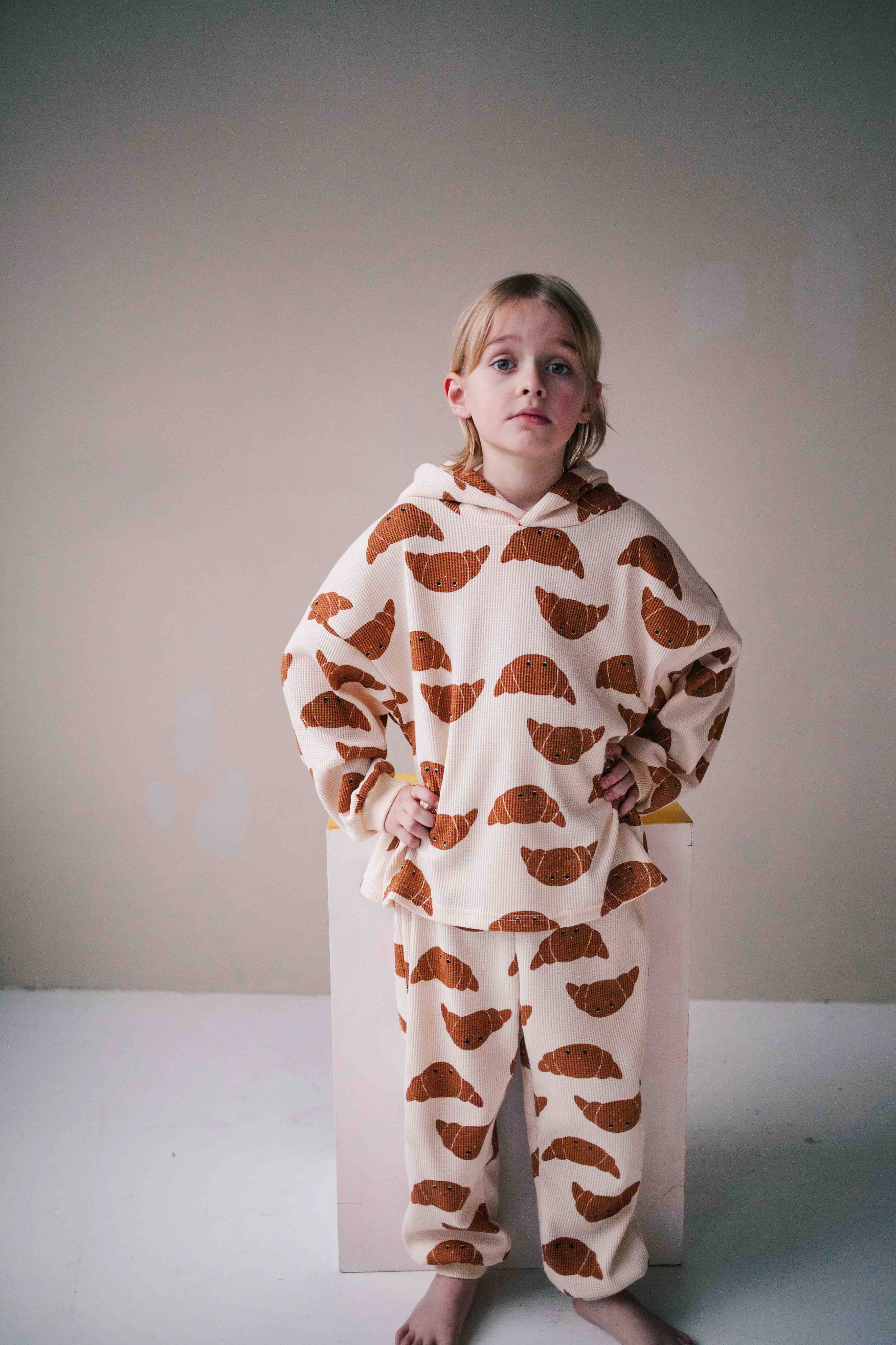 CROISSANT HOODIE SET