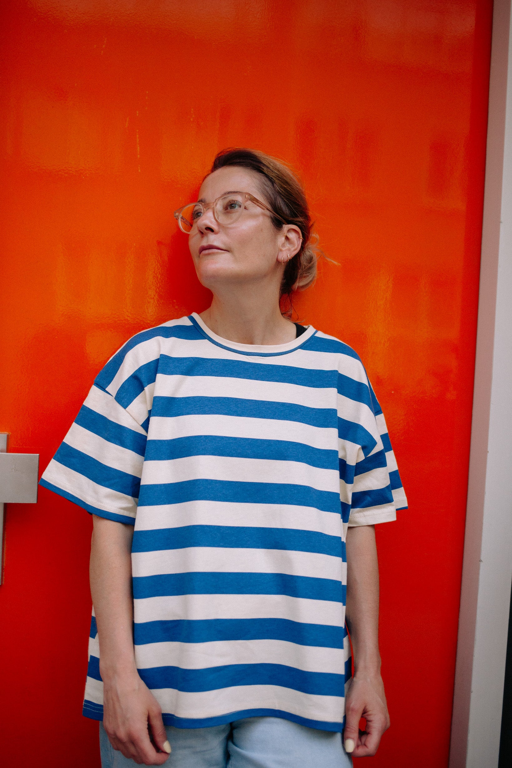 STRIPED TS WOMAN