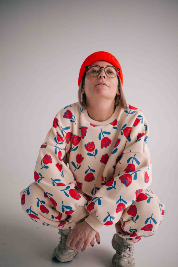 PRETTY FLOWER SET WOMAN