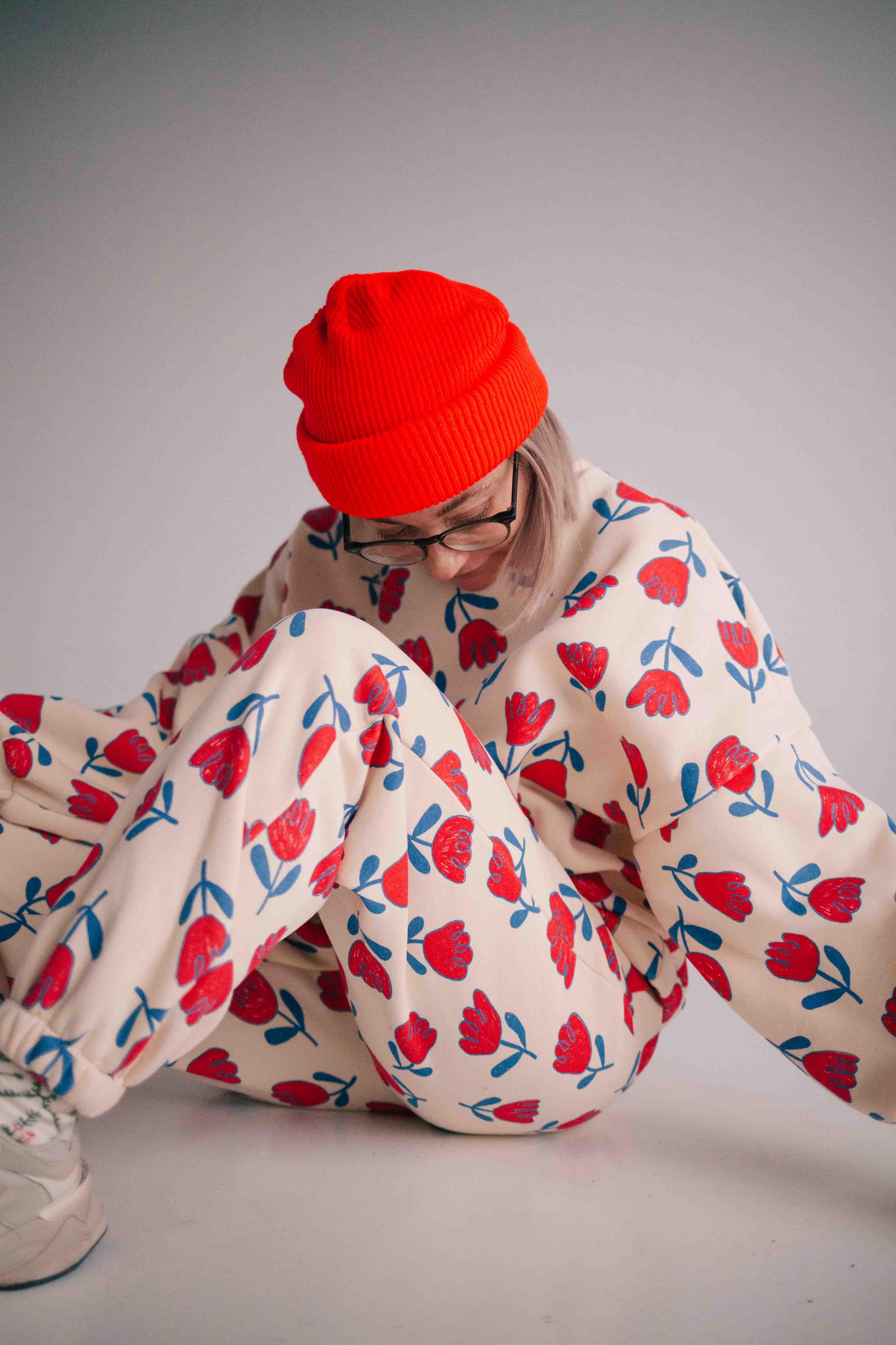 ENSEMBLE JOLIES FLEURS FEMME