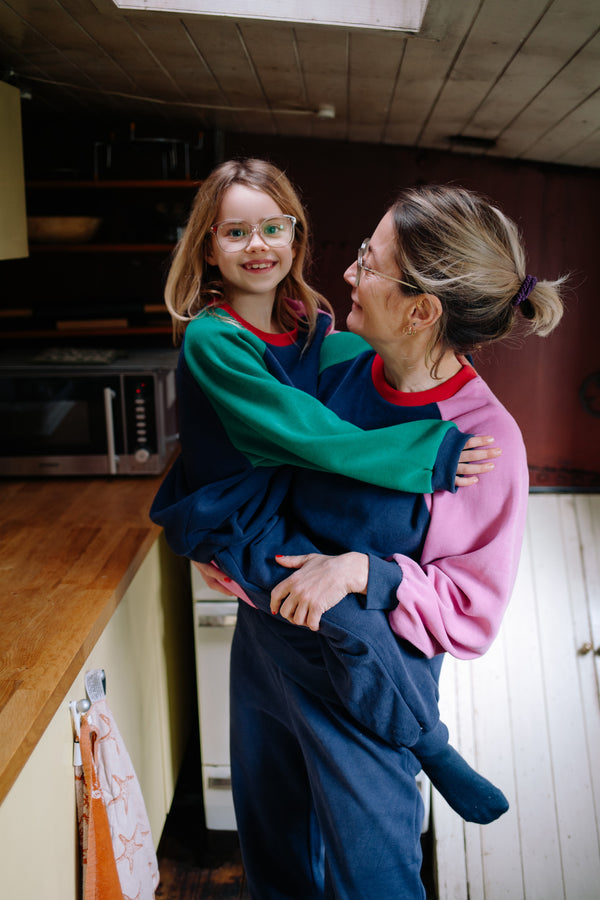 COLOR SPLASH NAVY SET MUM