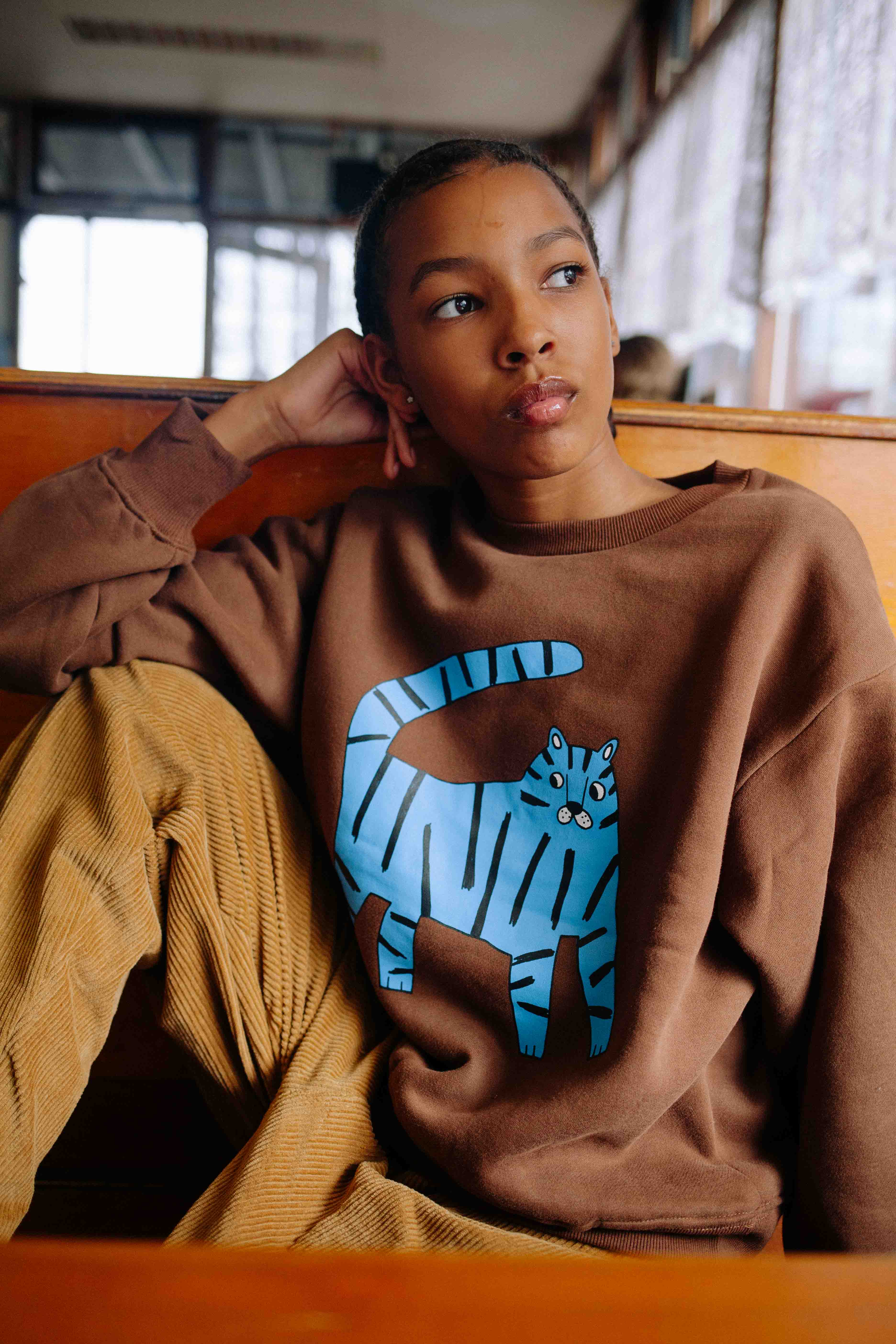 ELECTRIC TIGER SWEATSHIRT WOMAN