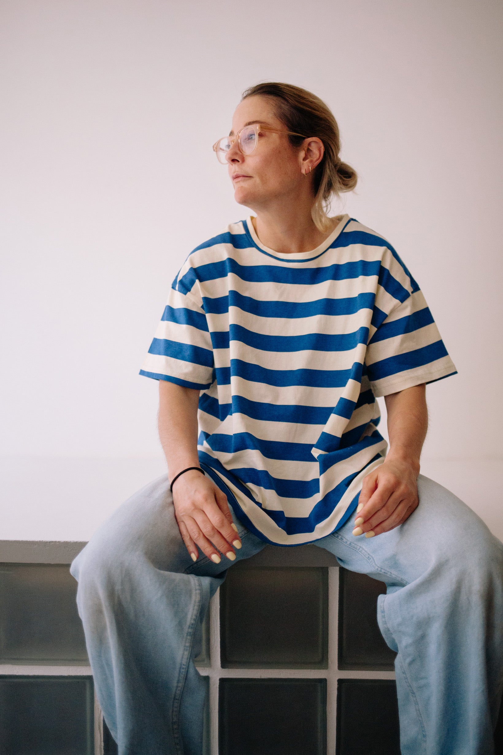 STRIPED TS WOMAN