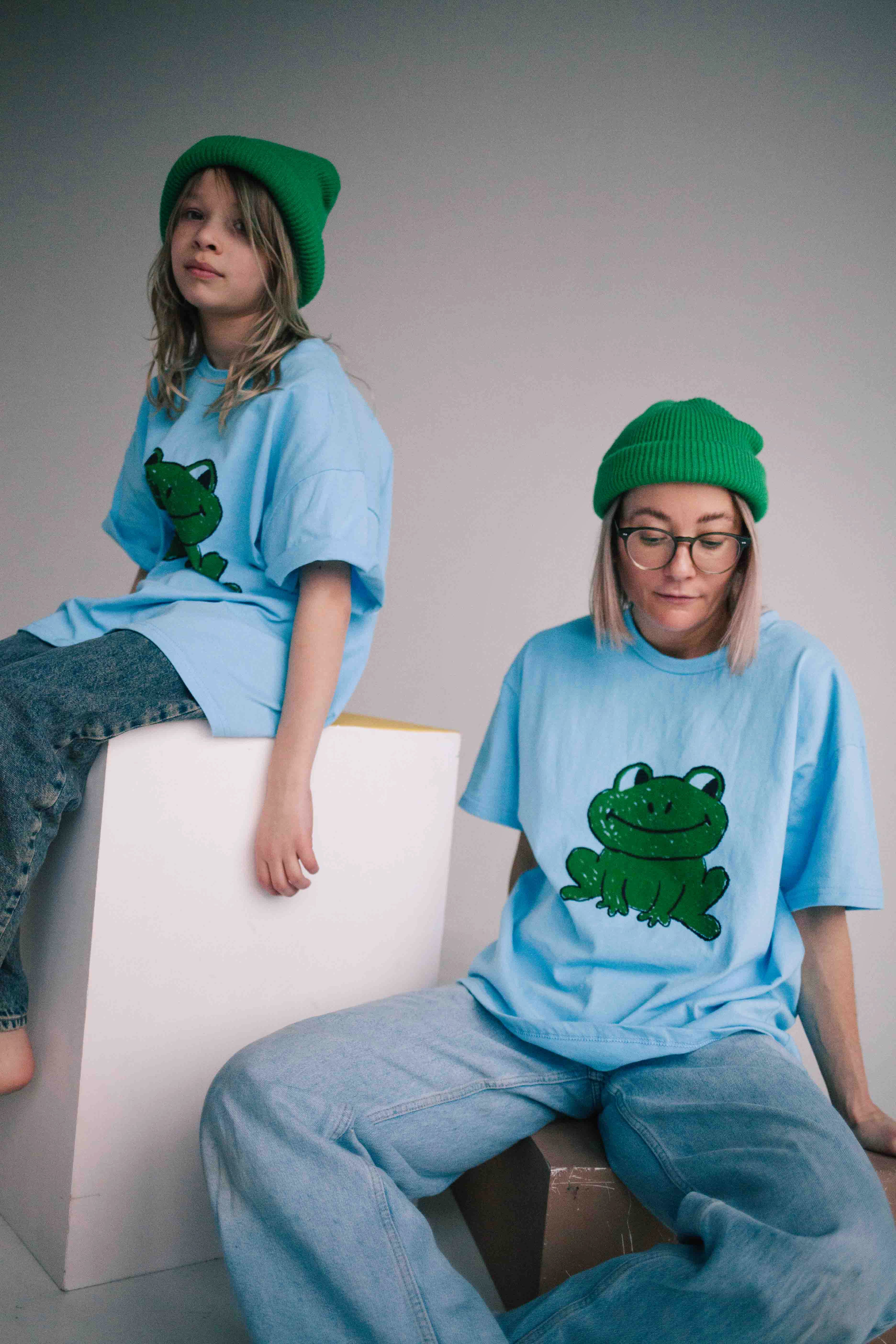 T-SHIRT PETITE GRENOUILLE FEMME