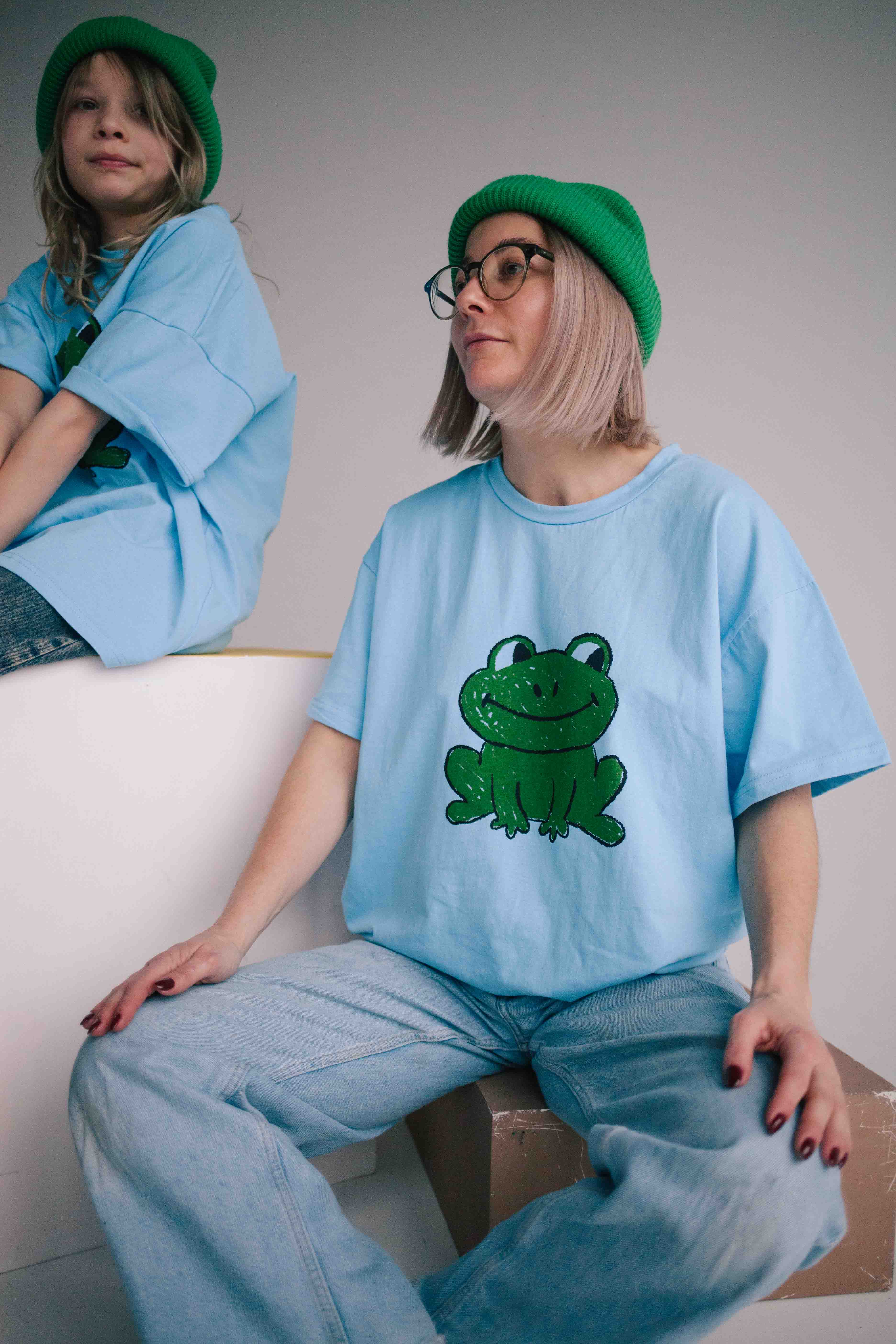 T-SHIRT PETITE GRENOUILLE FEMME