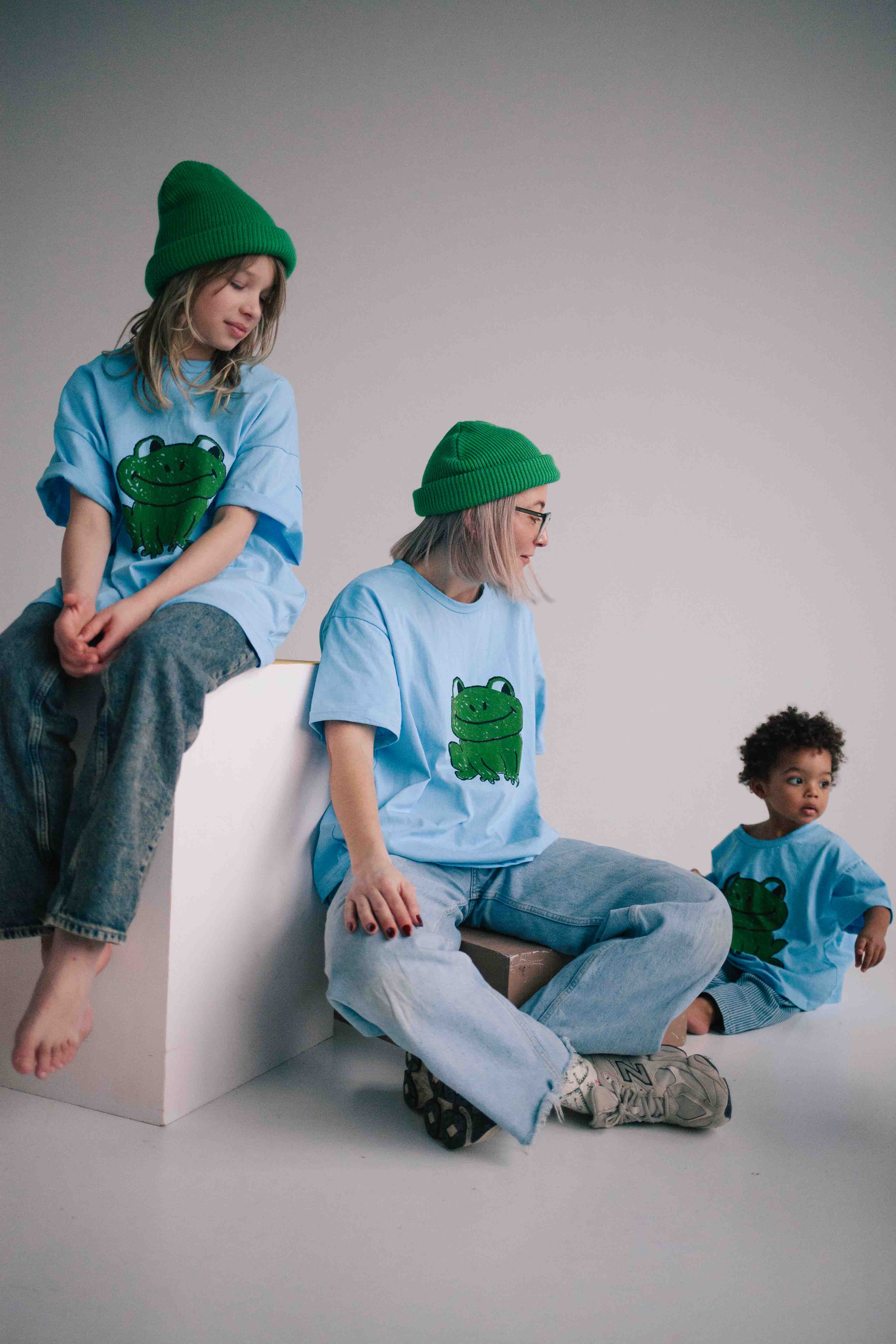 T-SHIRT PETITE GRENOUILLE FEMME