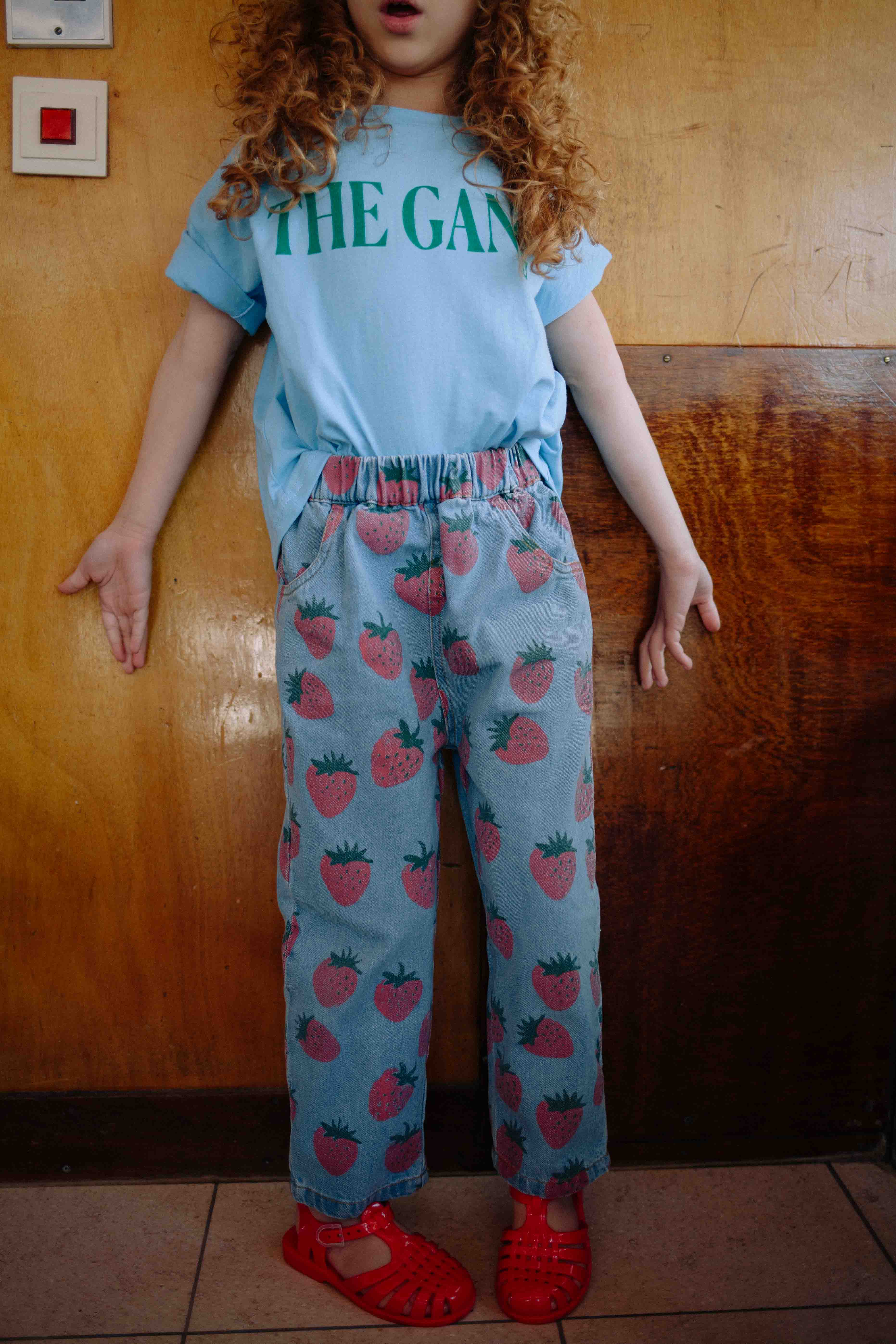 STRAWBERRY DENIM JEANS