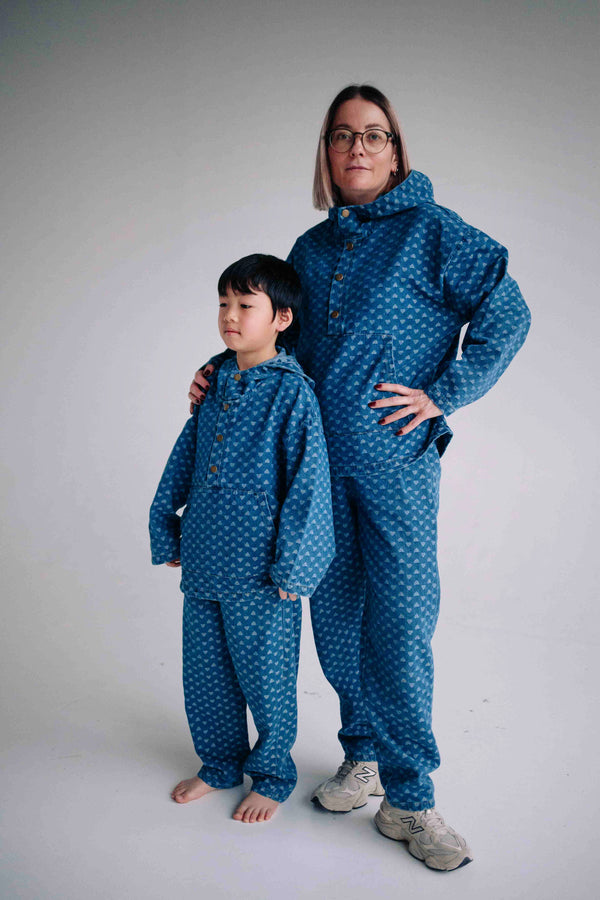 MATCHY - ENSEMBLE HEART DENIM