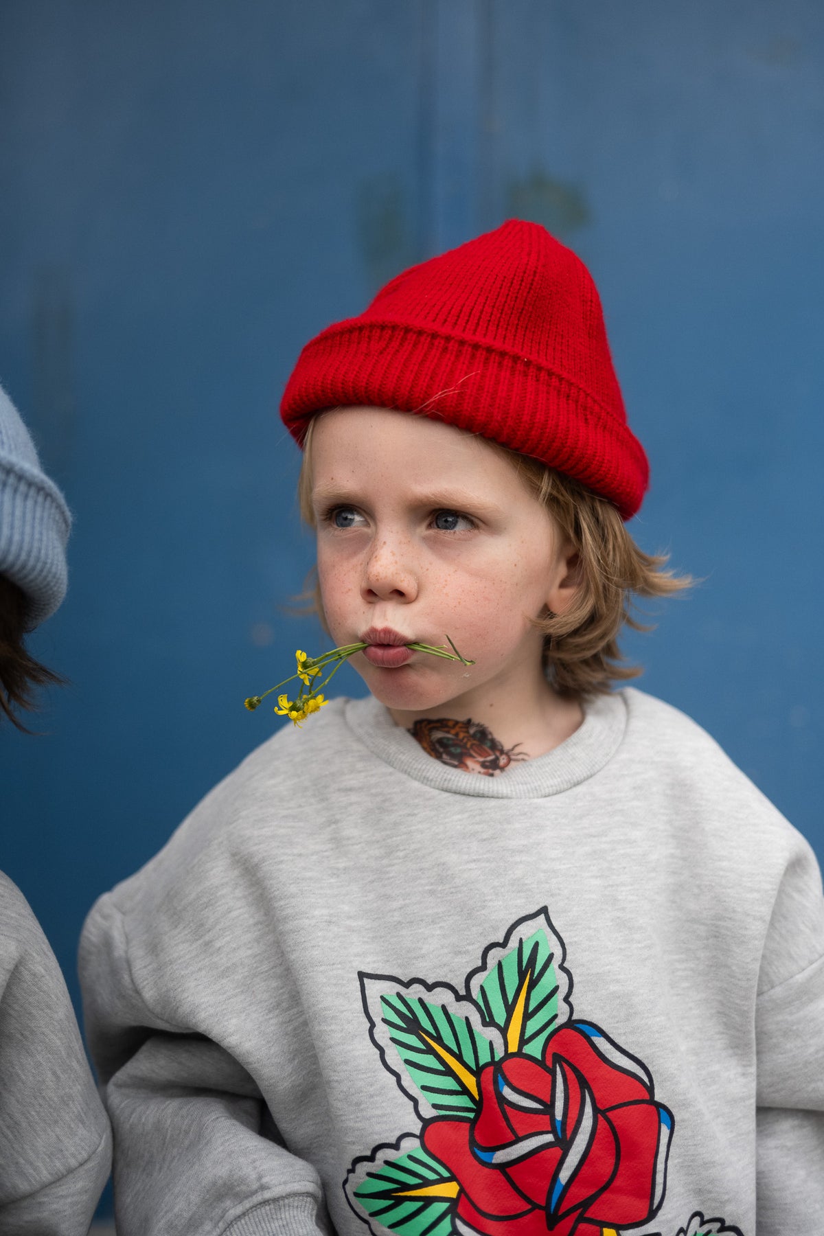 CLASSIC ROSE SWEATSHIRT