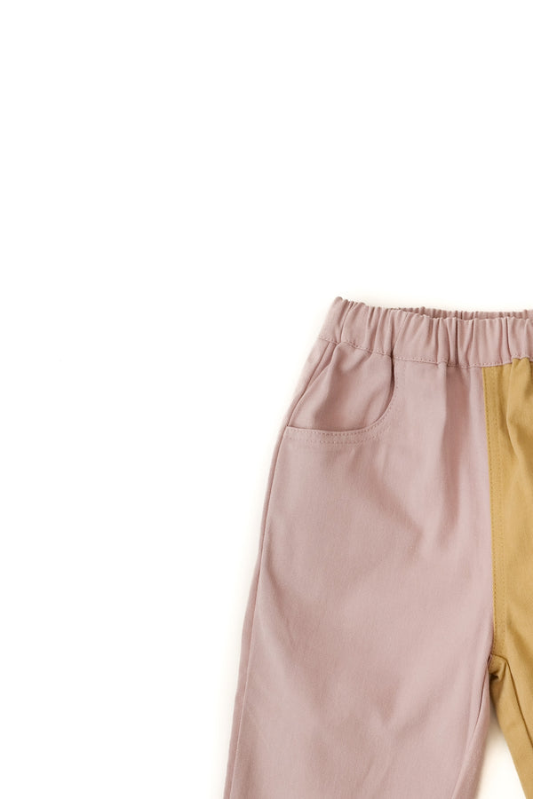 BI-COLOR JEANS - 4 Y