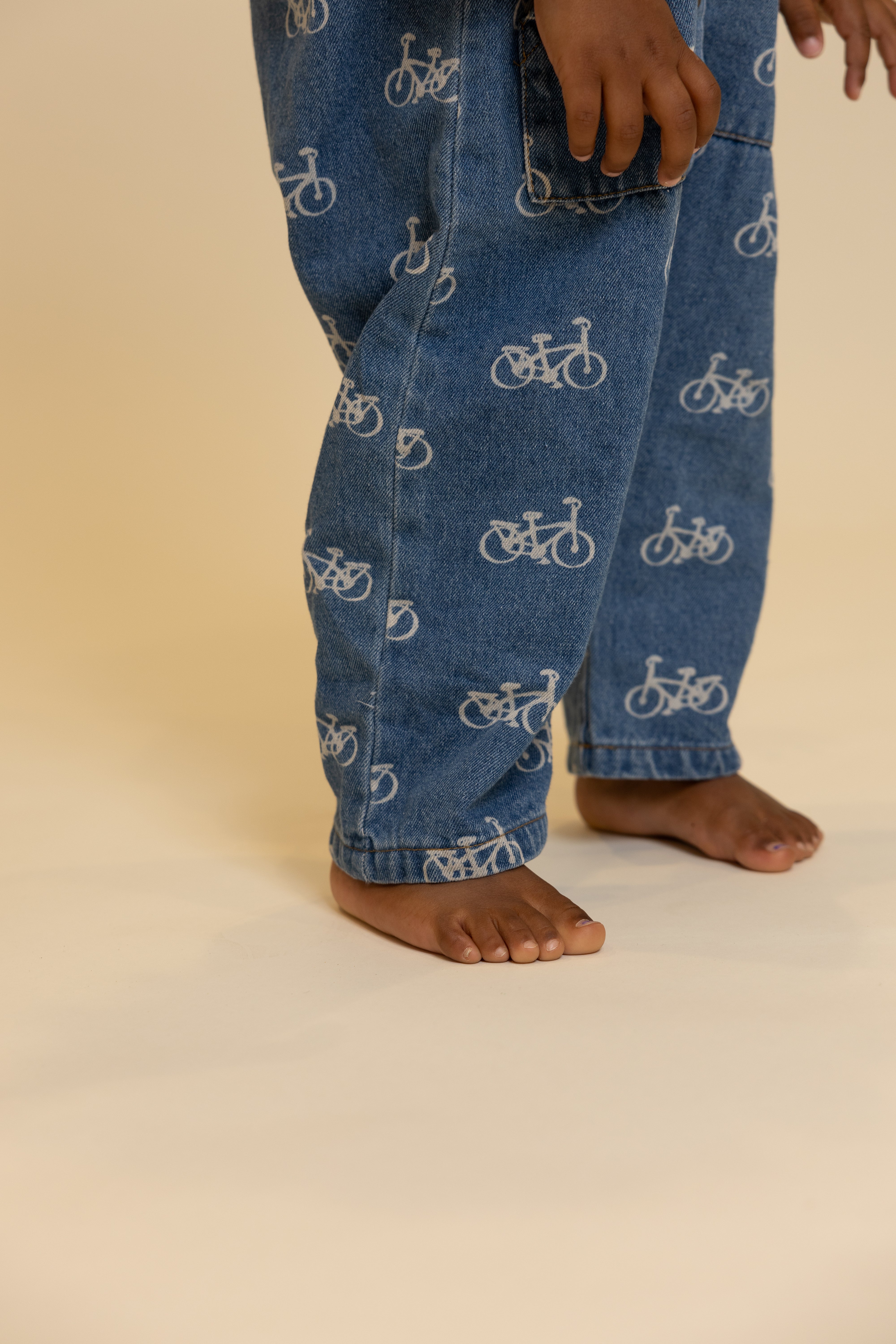 SIGNATURE DENIM BIKE JUMPSUIT