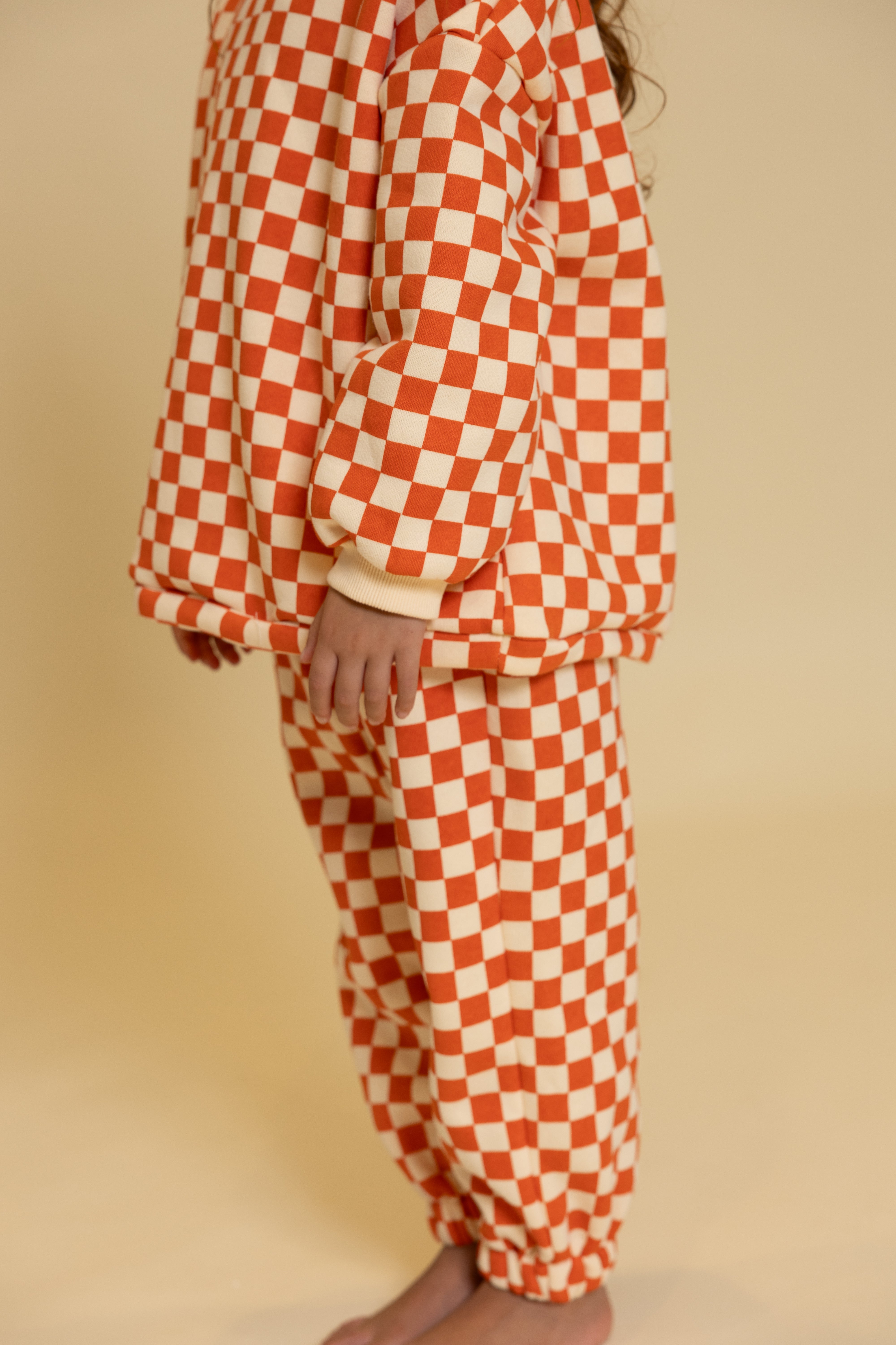 SET CHECKERS RED